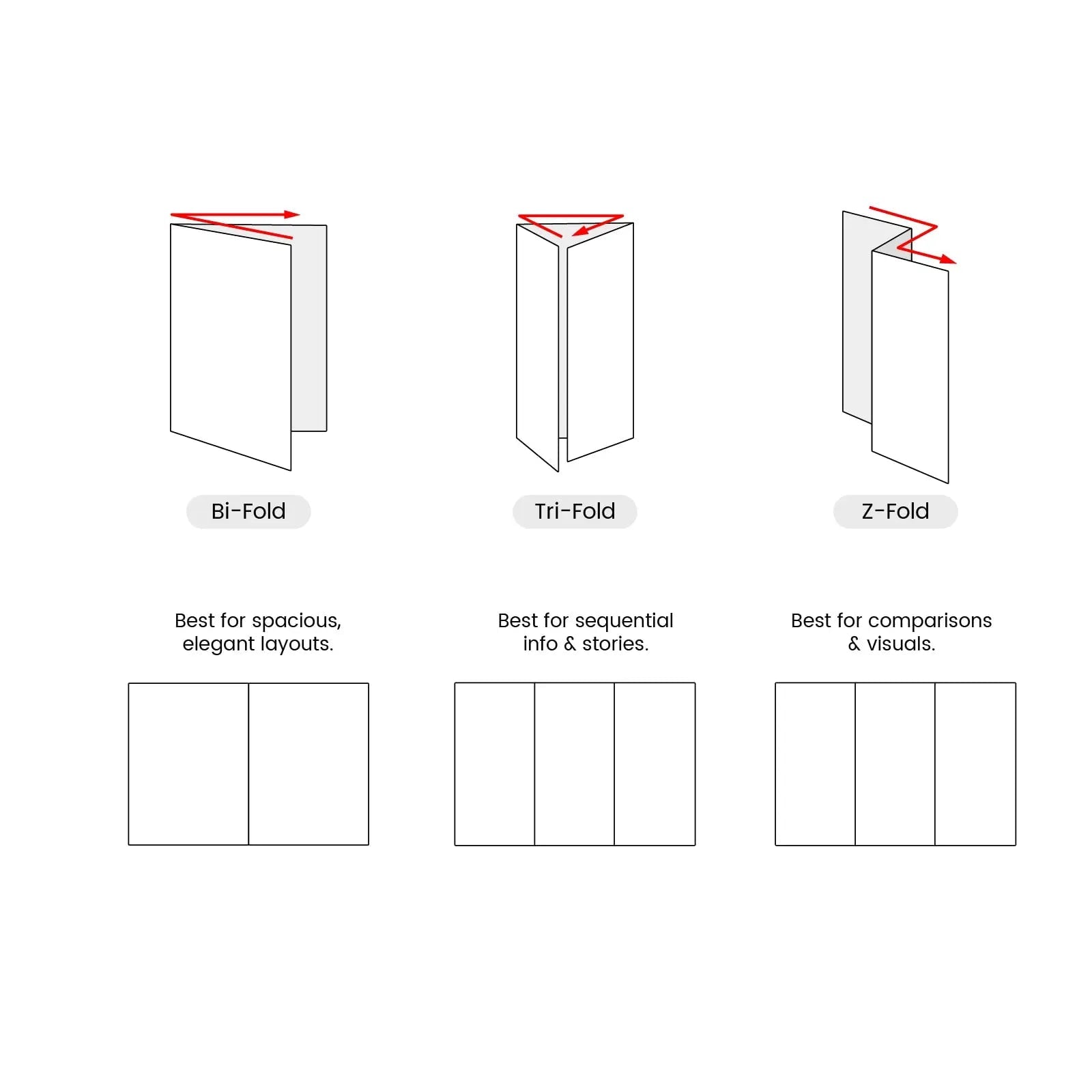 Custom Brochures - Low 25 MOQ & Various Paper Options | RacetopPrint