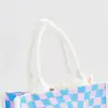 Custom Cotton Canvas Flat Bottom Tote Bag with Padded Handles-SPU RacetopPrint