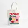 Custom Cotton Tote Bags-SPU RacetopPrint