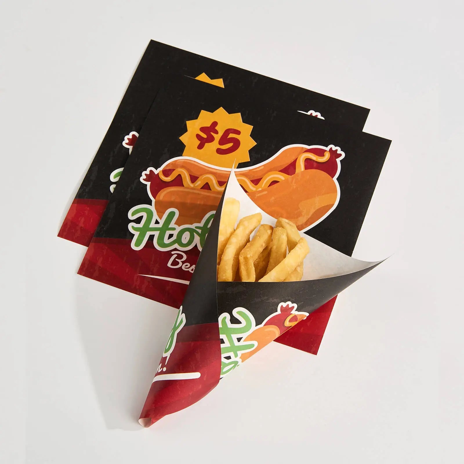 Custom Deli Paper for Restaurants - Printed & Branded Food Wrapping ...