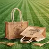 Custom Direct Print Jute Gift Bags-SPU