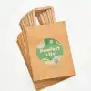 Custom Flat Handle Paper Bags-SPU RacetopPrint