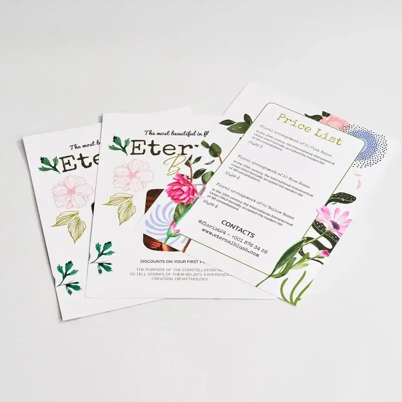 Custom Flat Menus – Premium Printing for Restaurant Branding | RacetopPrint