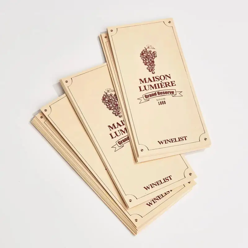 Custom Flat Menus – Premium Printing for Restaurant Branding | RacetopPrint
