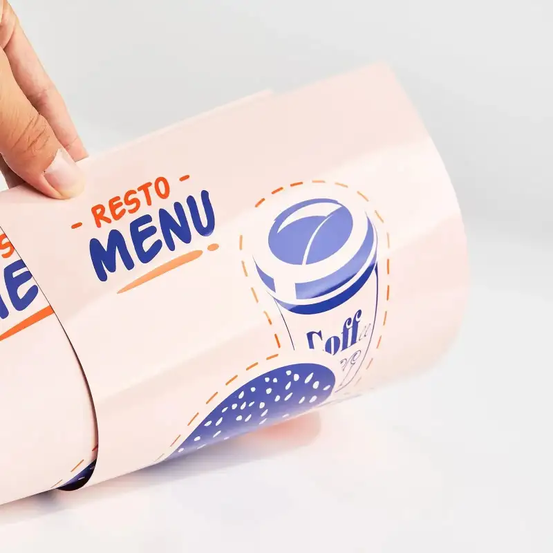 Custom Branded Menu Custom Flat Menus – Premium Printing for Restaurant Branding | RacetopPrint