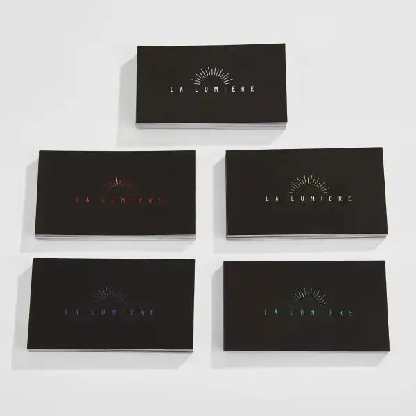 Custom Foil Stamp Business Card