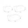 Custom Folded White Take Out Boxes For Restaurants