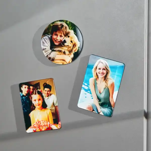 Custom Fridge Photo Magnets