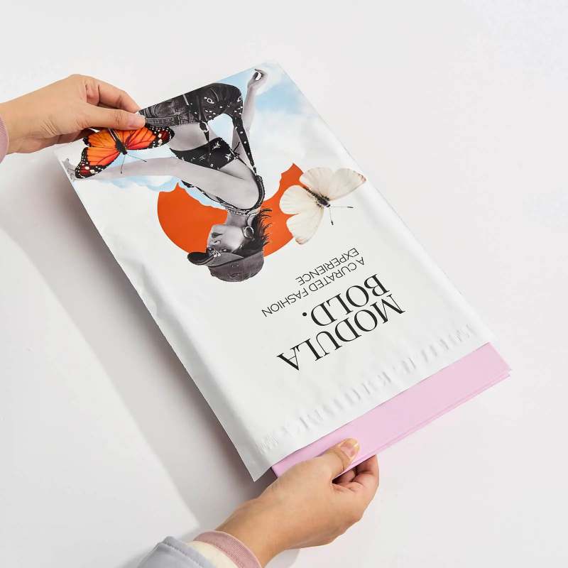 Custom Full-Color Printing Poly Mailers