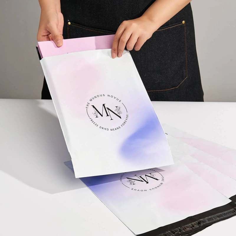 Custom Full-Color Printing Poly Mailers