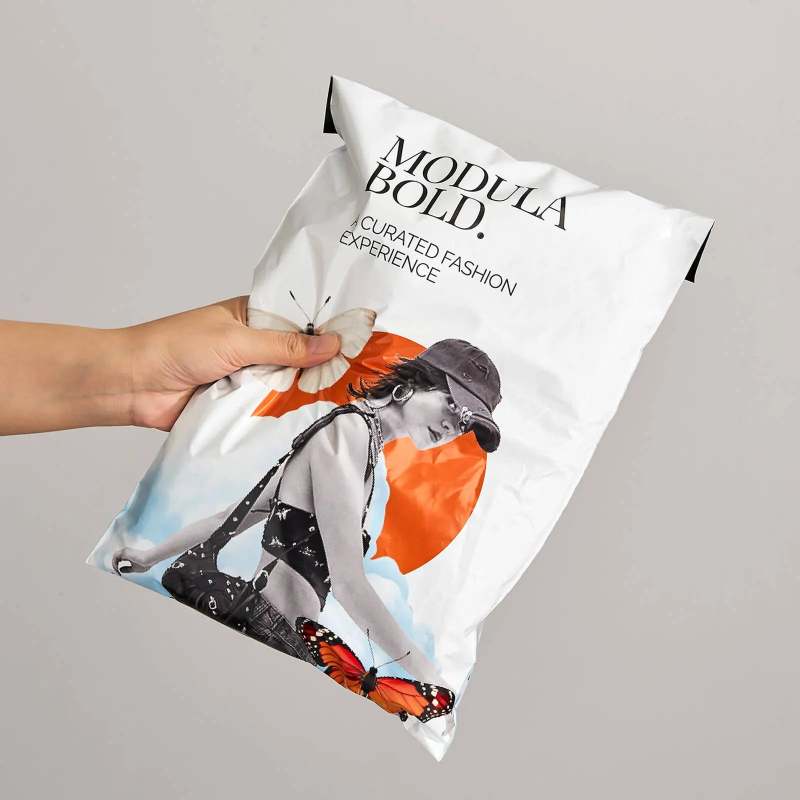 Custom Full-Color Printing Poly Mailers