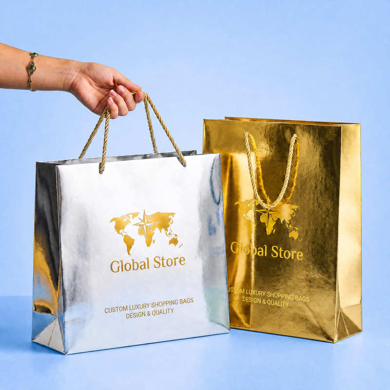 Custom Luxury Shopping Bags