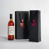 Custom Premium Wine Bottle Gift Bags-SPU RacetopPrint