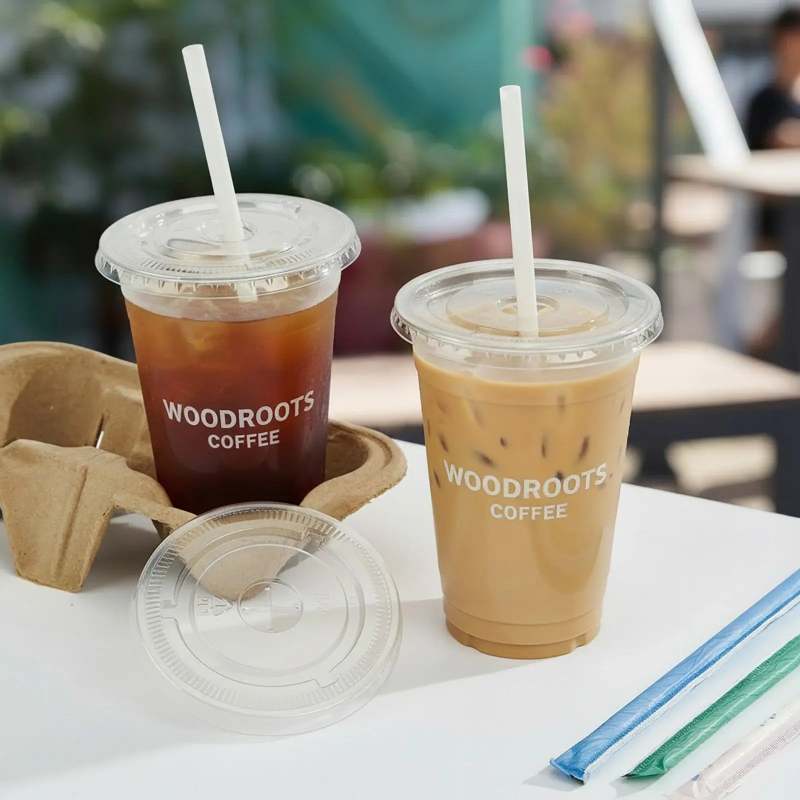 Custom Recyclable Plastic Coffee Cups