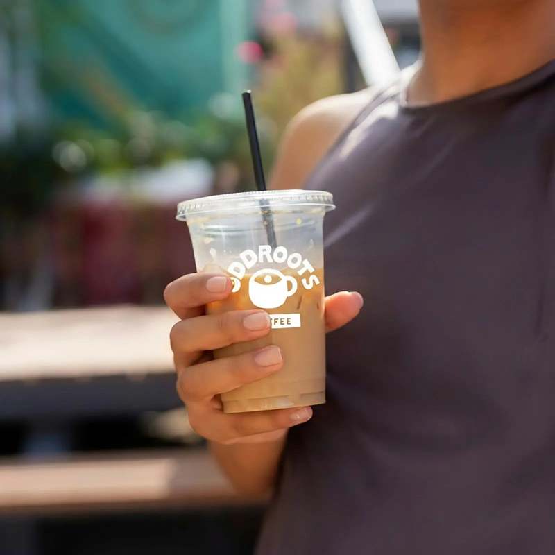 Custom Recyclable Plastic Coffee Cups