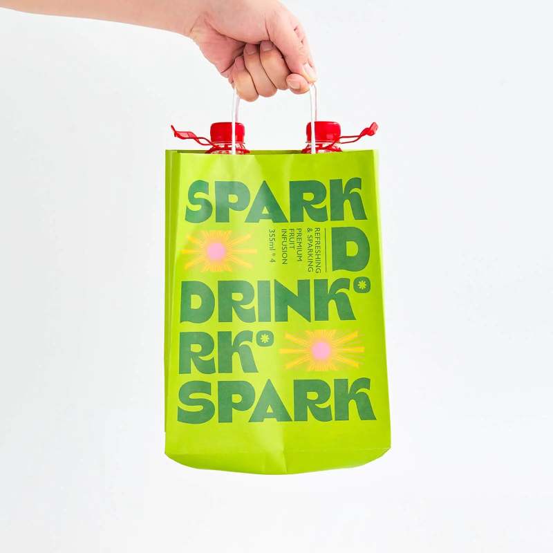 Custom Reinforced Kraft Paper Bags-测试 RacetopPrint