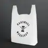Custom Reusable T-Shirt Style Tote Bags-SPU RacetopPrint