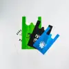 Custom Reusable T-Shirt Style Tote Bags-SPU RacetopPrint