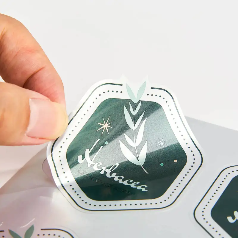 Silver Metallic Sheet Labels – Custom Foil Stickers | RacetopPrint