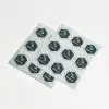 Silver Metallic Sheet Labels-SPU RacetopPrint