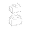 Custom Food Gable Boxes