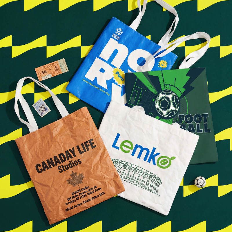 Custom Tyvek Shopping Tote Bags-SPU RacetopPrint