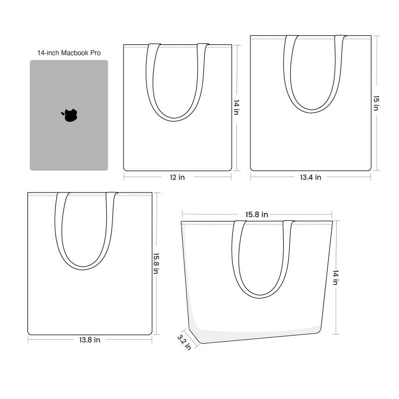 Custom Colored Tyvek Shopping Tote Bags