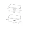 Custom White Take-Out Containers & Food Containers-SPU RacetopPrint