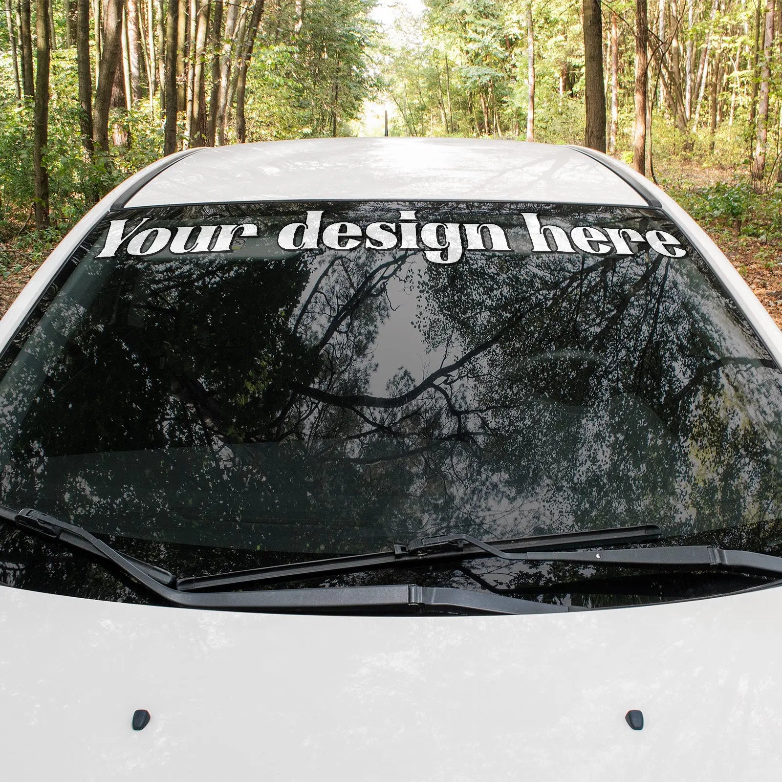 Custom Windshield Decals - Designed to Last & Impress | RacetopPrint