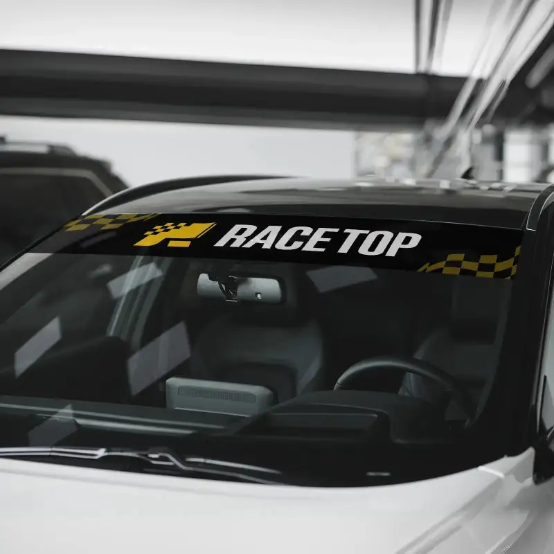 Custom Windshield Decals - Designed to Last & Impress | RacetopPrint