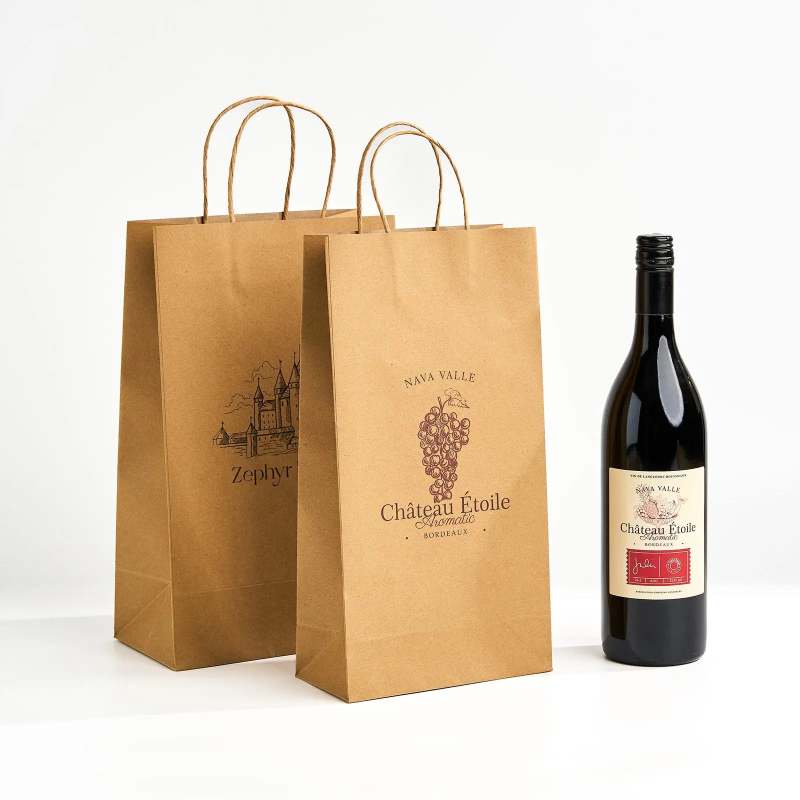 Custom Wine Bags-SPU RacetopPrint