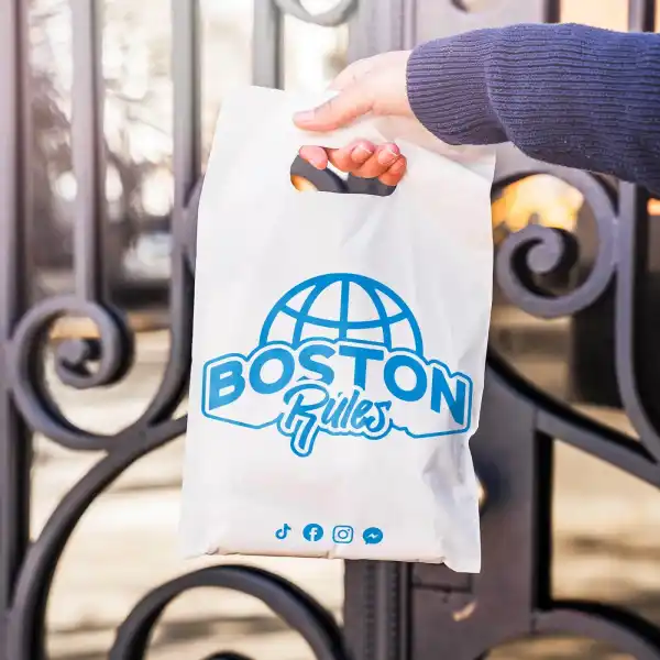 Die Cut Handle Plastic Bags