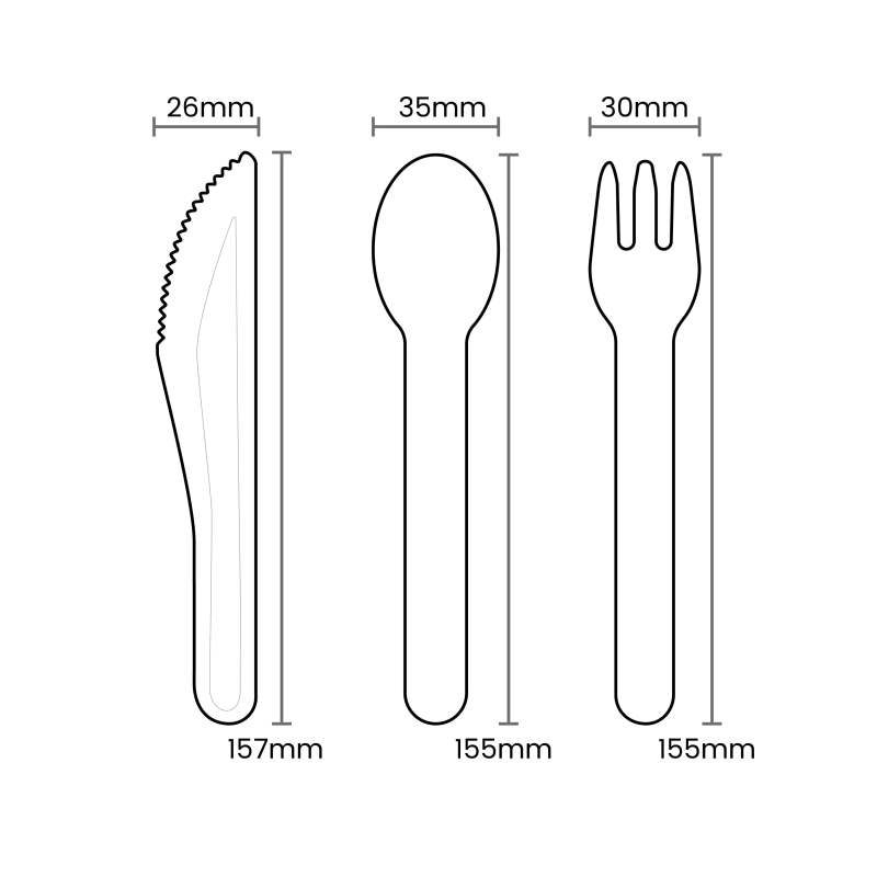 Disposable Paper Cutlery