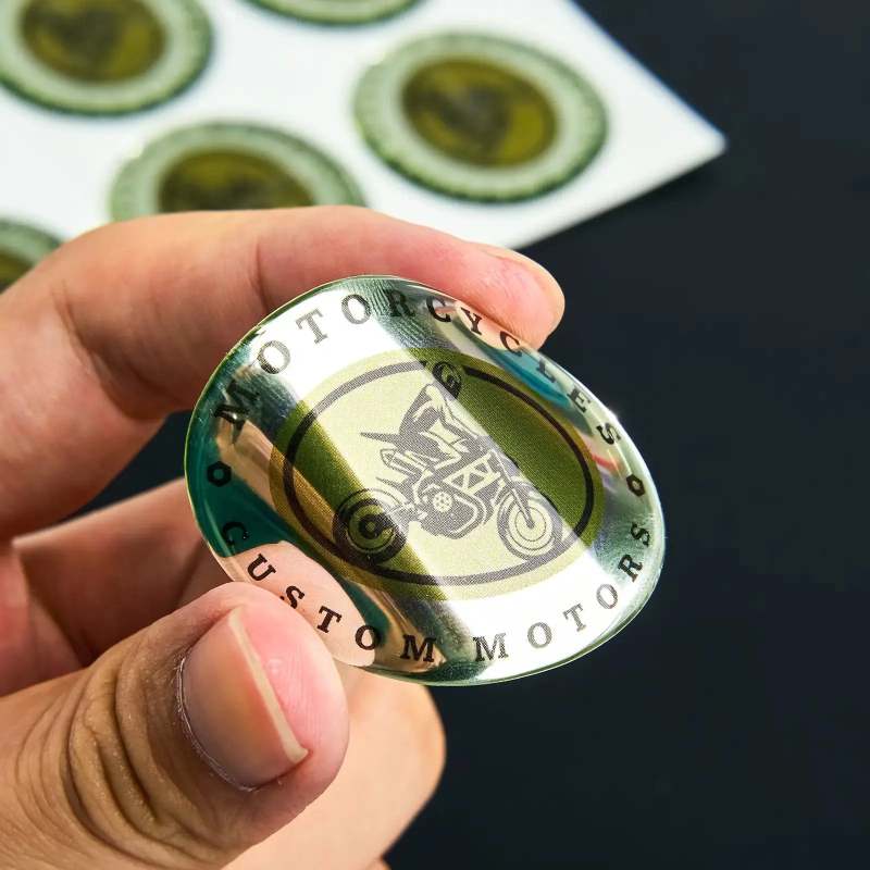 Epoxy Domed 3D Stickers-SPU RacetopPrint