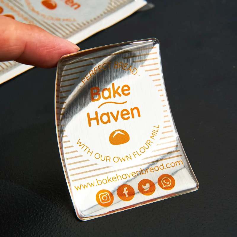 Epoxy Domed 3D Stickers-SPU RacetopPrint