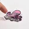 Full Color Foil Stamped Labels-spu RacetopPrint