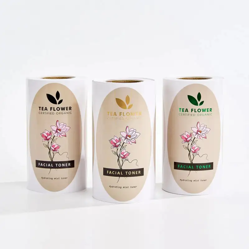 Custom Foil Stamped Labels - Full Color Printing|RacetopPrint