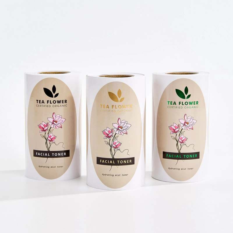 Full Color Foil Stamped Labels-spu RacetopPrint