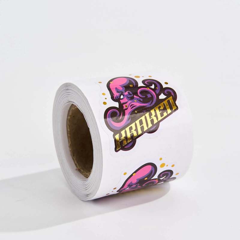 Full Color Foil Stamped Labels-spu RacetopPrint