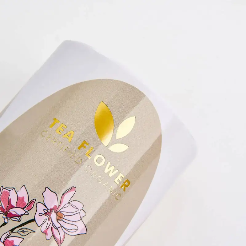 Custom Foil Stamped Labels - Full Color Printing|RacetopPrint