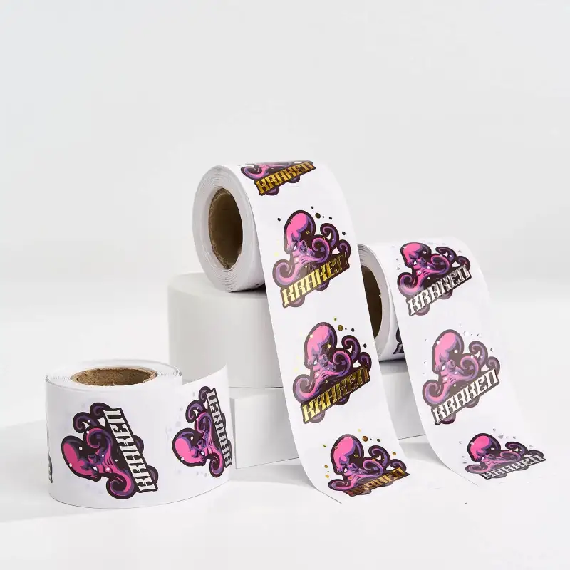 Custom Foil Stamped Labels - Full Color Printing|RacetopPrint