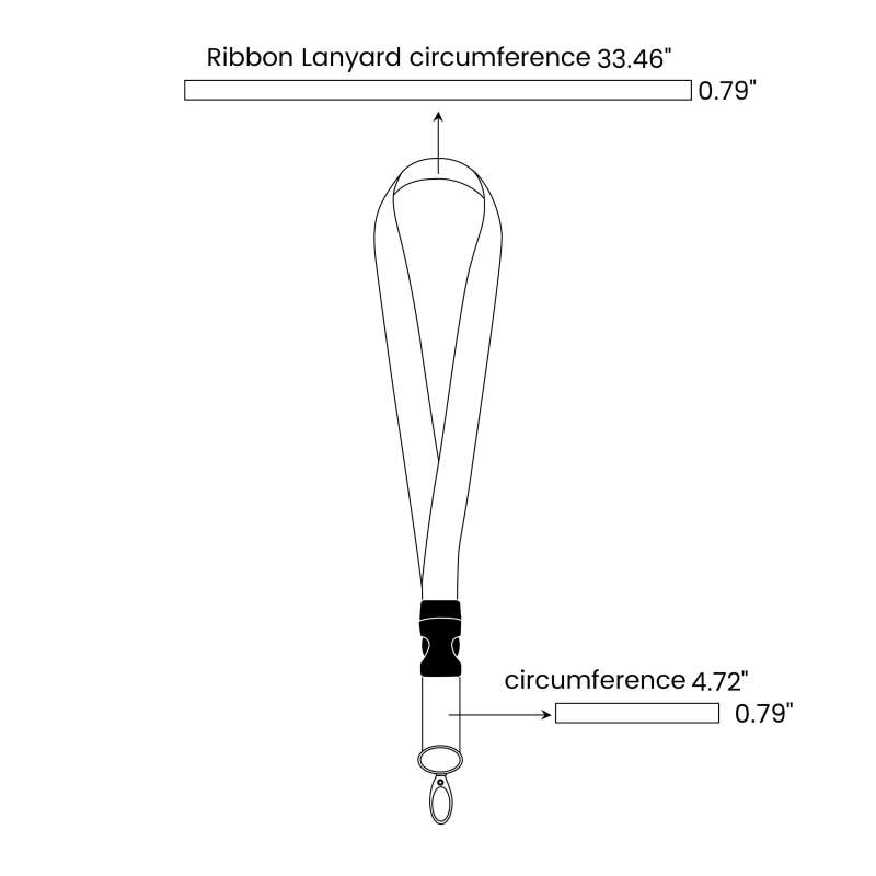 Custom Breakaway Buckle Lanyard