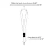 Custom Breakaway Buckle Lanyard