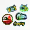 Holographic Header Sticker Packs-SPU RacetopPrint