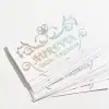 Holographic Silver UV DTF Transfers-SPU RacetopPrint