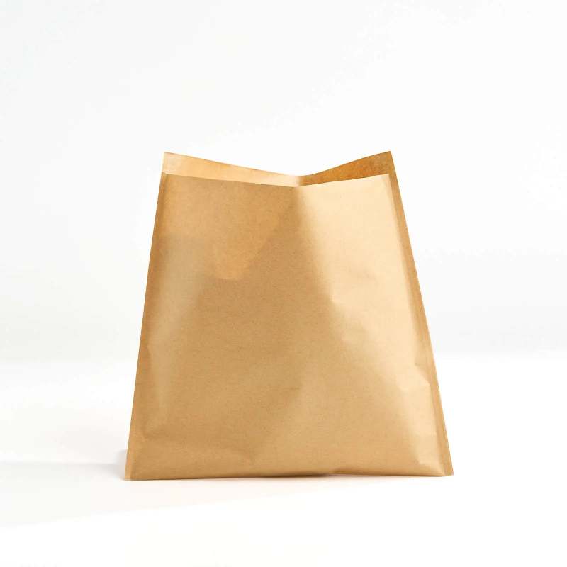 Kraft Grease Resistant Bags-SPU RacetopPrint