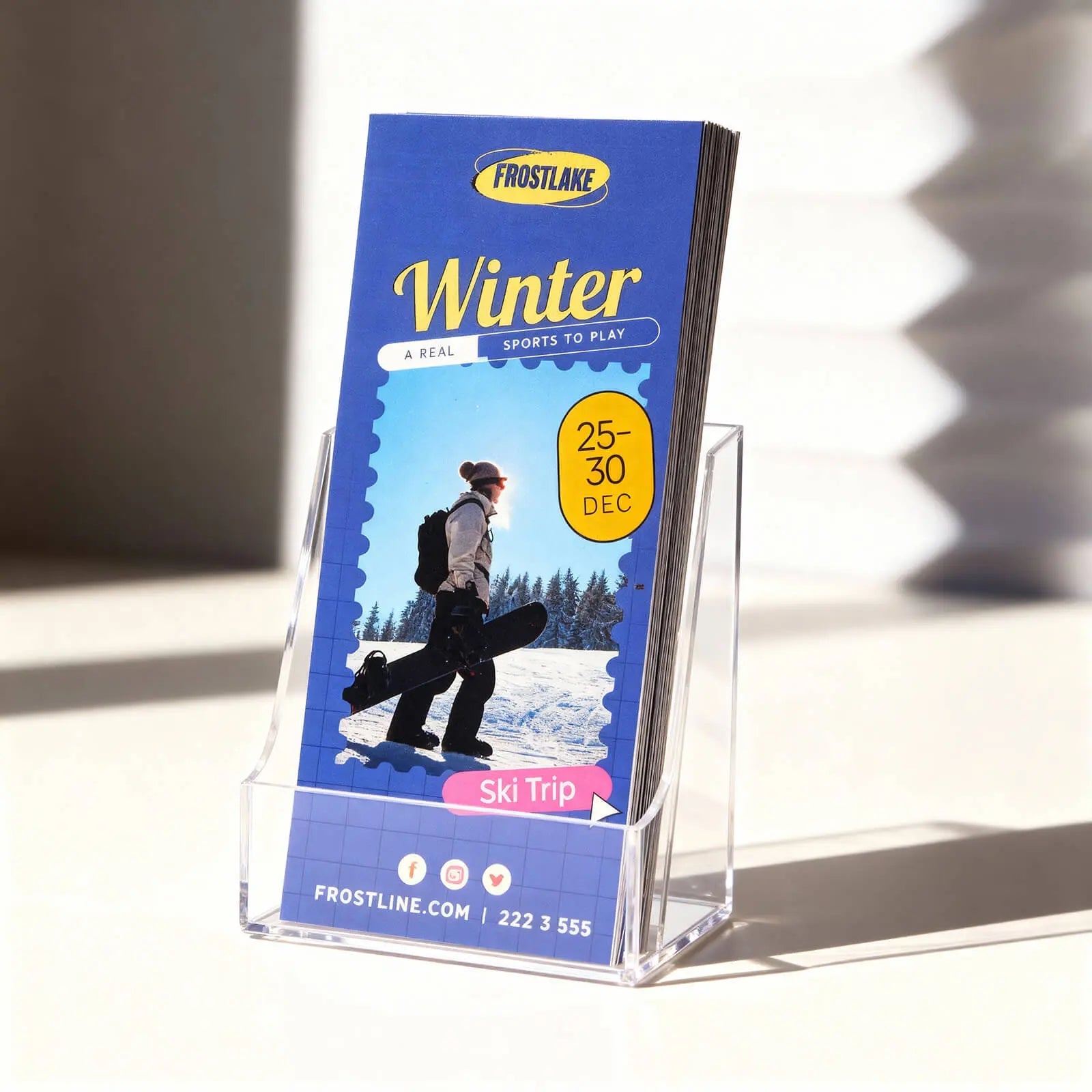 Customizable Rack Cards Custom Rack Cards - Event Tickets Printing|RacetopPrint