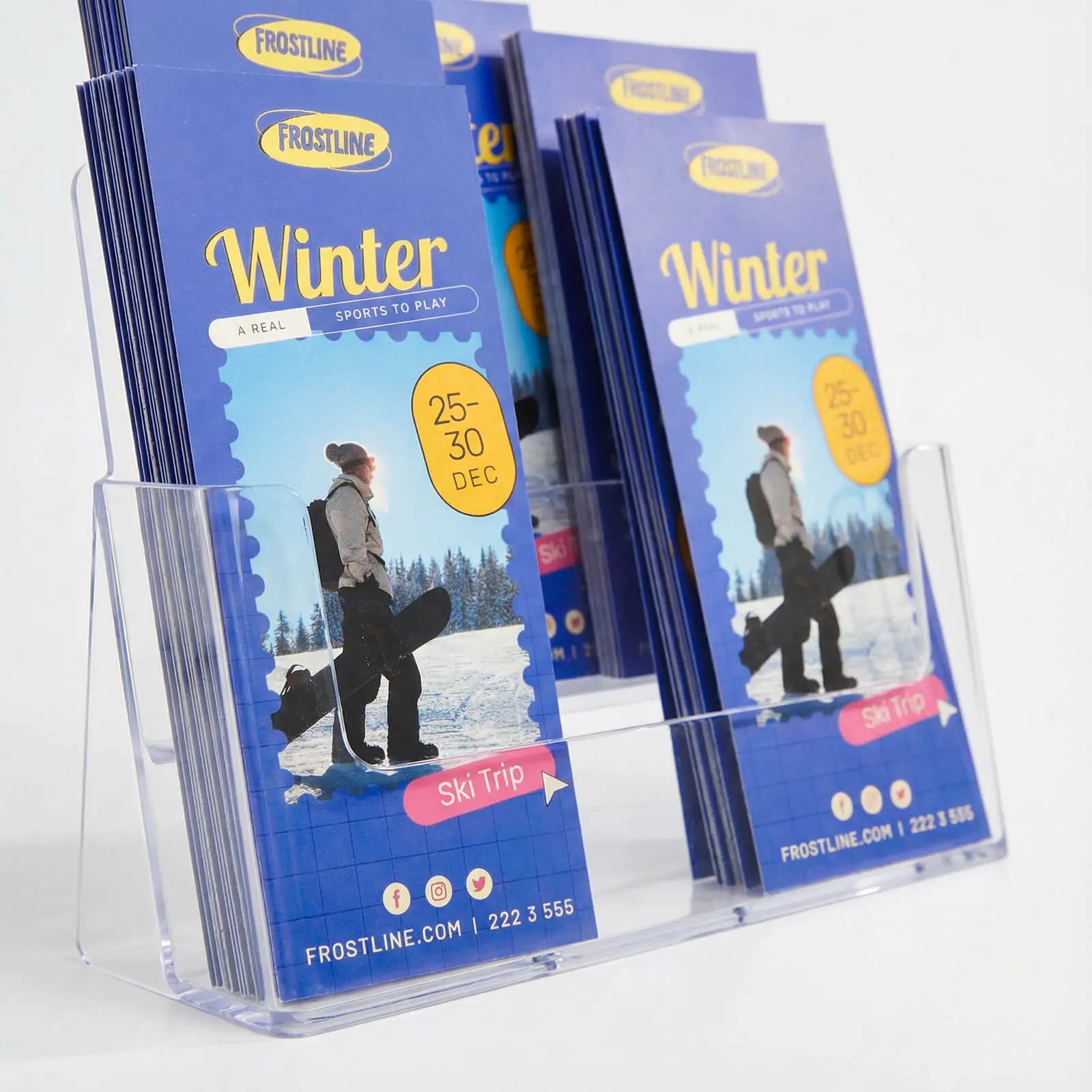 Customizable Rack Cards Custom Rack Cards - Event Tickets Printing|RacetopPrint