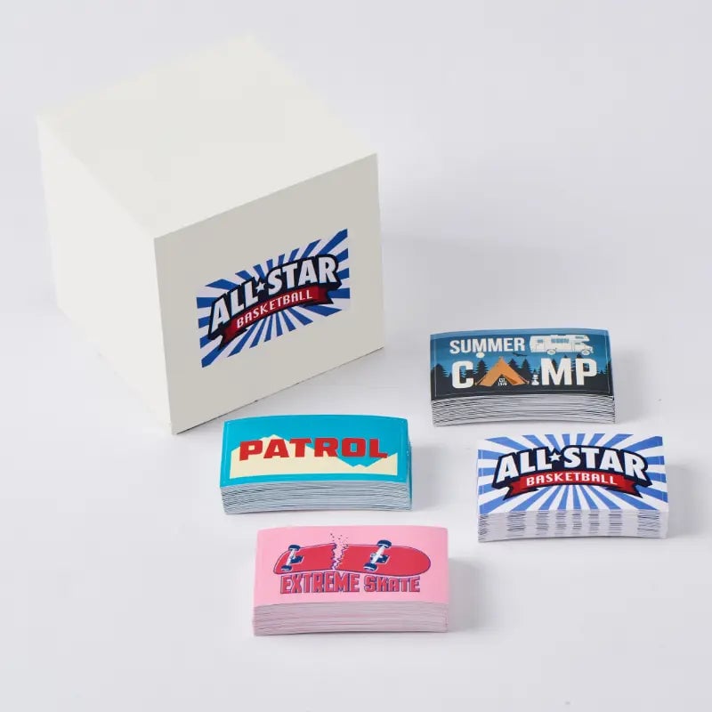 Custom Rectangle Vinyl Stickers - Durable & Premium | RacetopPrint