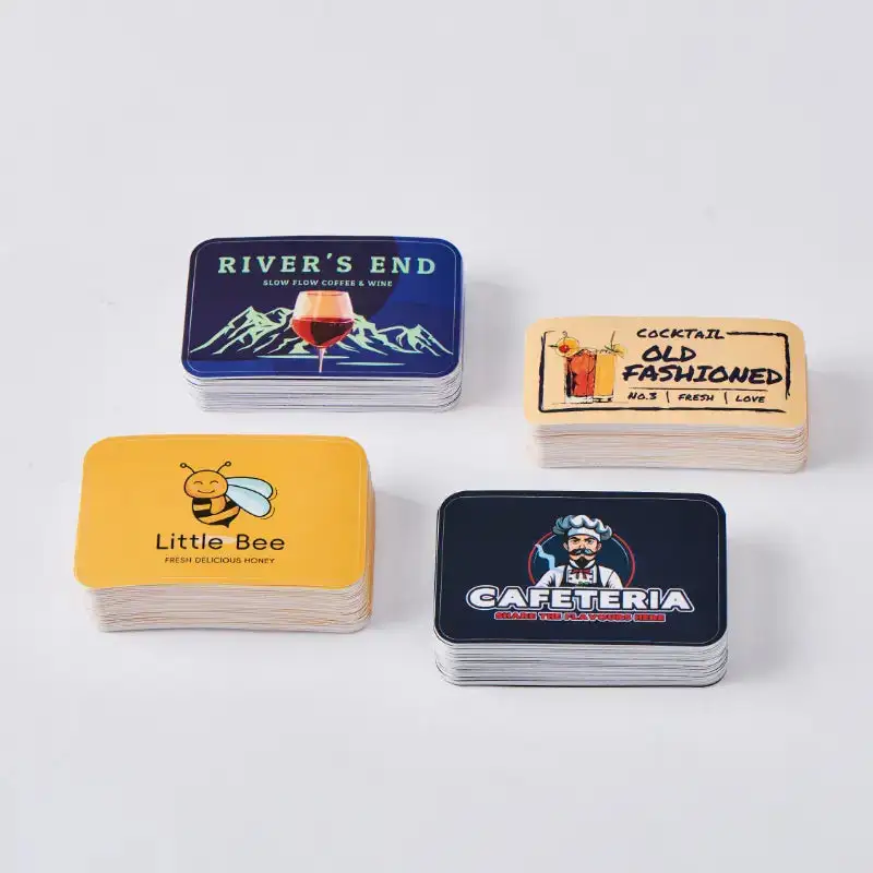 Custom Rectangle Stickers - High-Quality | RacetopPrint